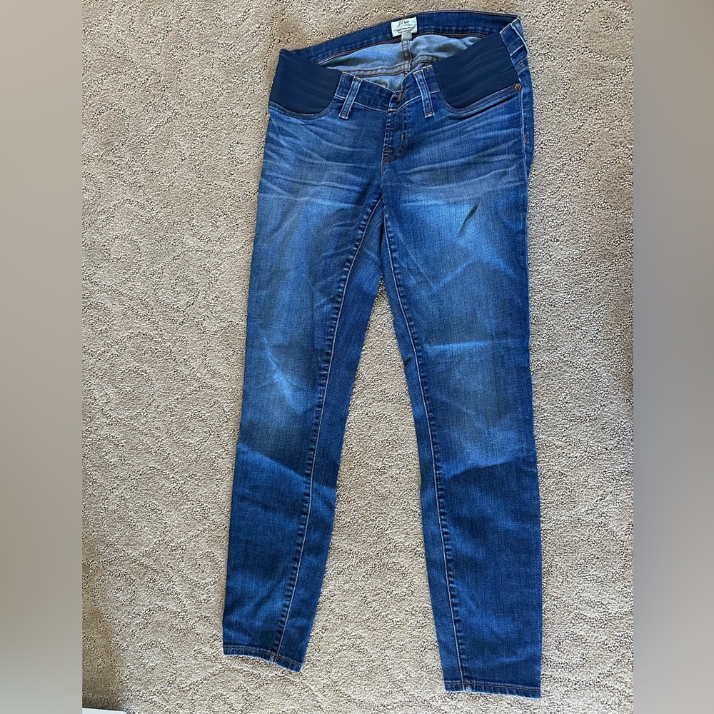 Maternity jeans - J Crew Toothpick TALL
